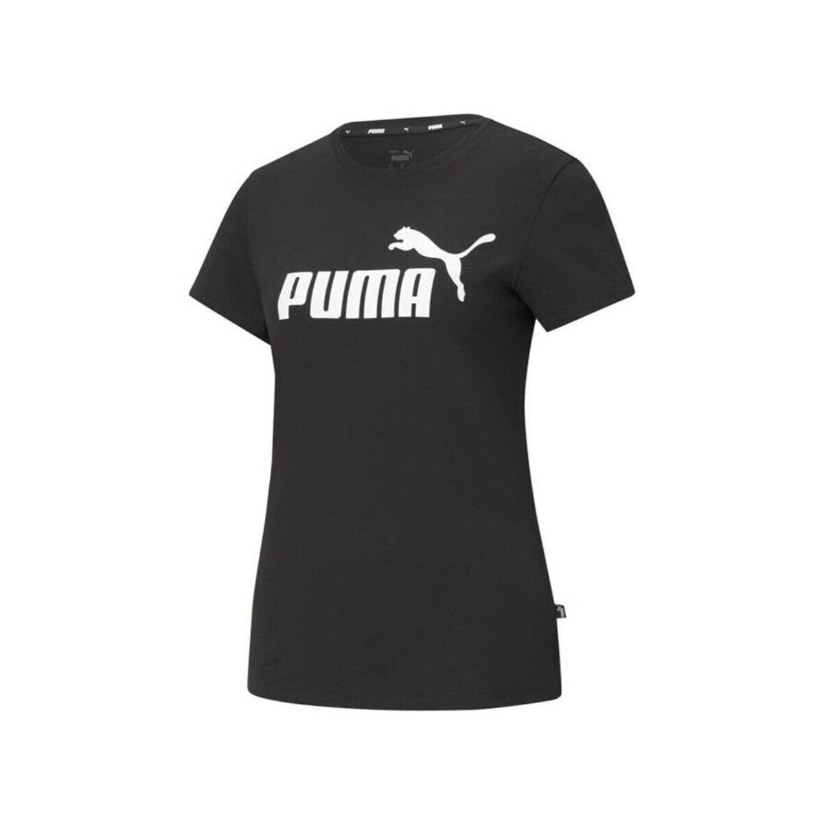Puma Ess Logo Tee Černá