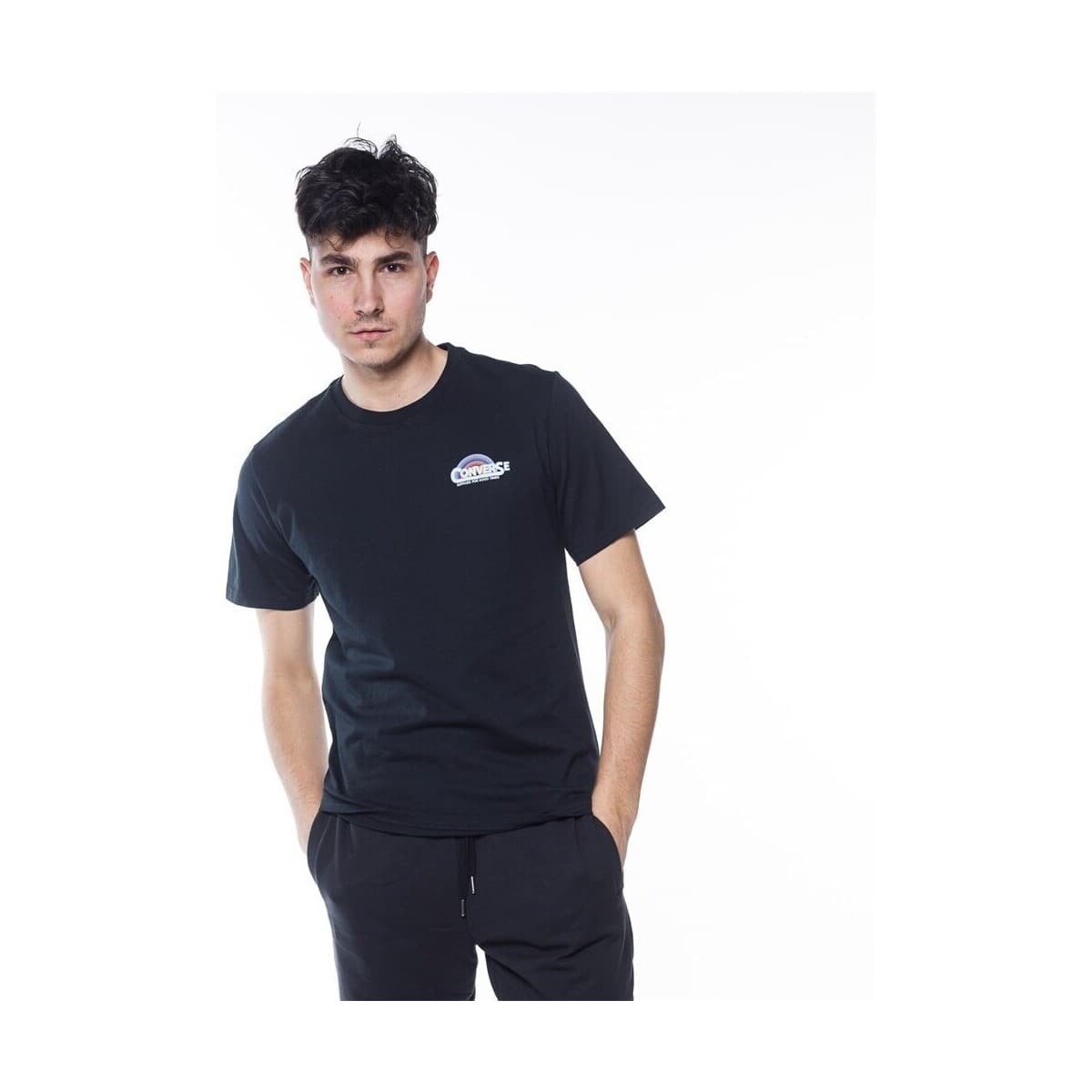 Converse Classic Script Černá