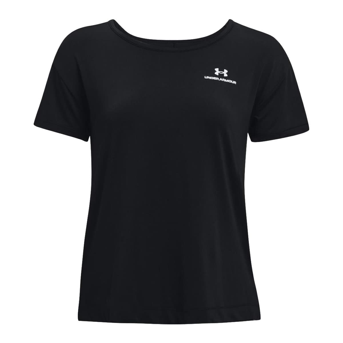 Under Armour Rush Energy Core Short Sleeve Černá