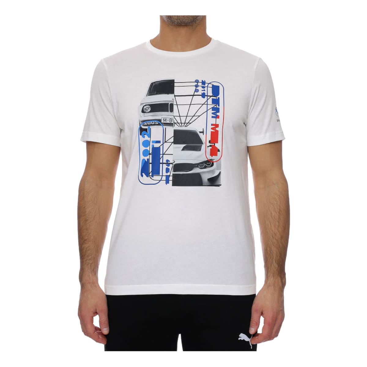 Puma BMW Motorsport Graphic Tee Bílá