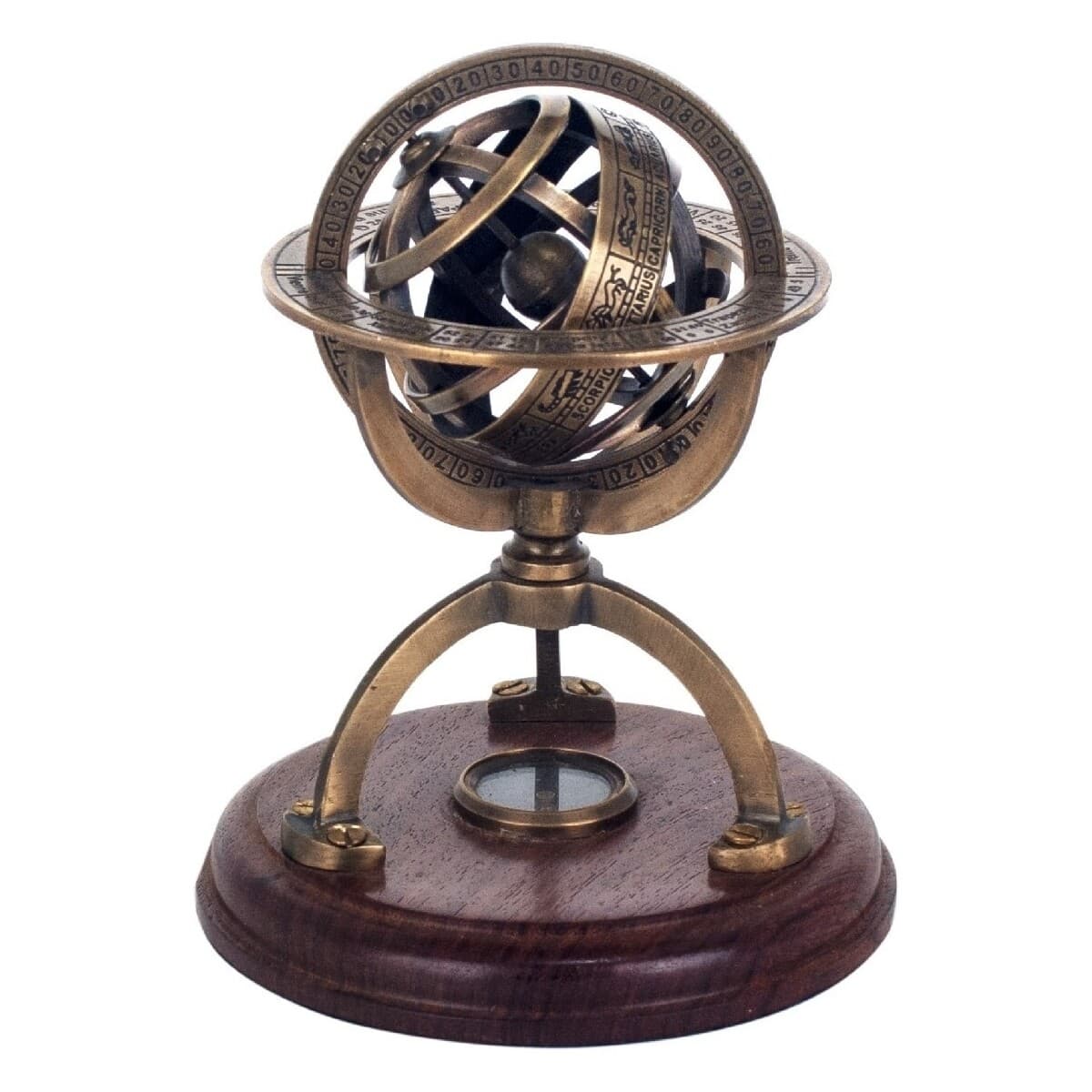 Signes Grimalt Koule Armillary. Zlatá