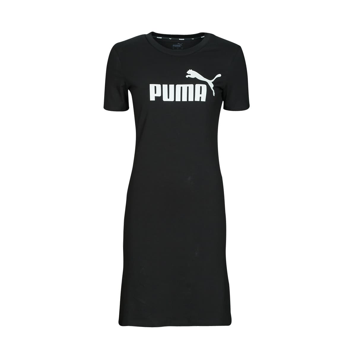 Puma ESS SLIM TEE DRESS Černá