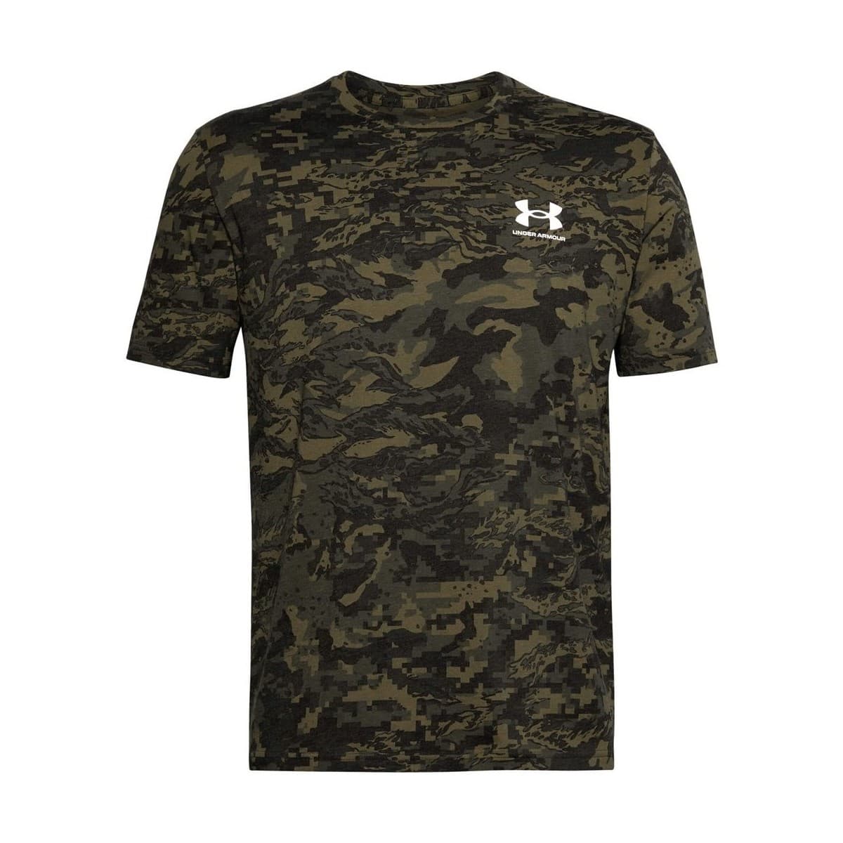 Under Armour Abc Camo SS Černá