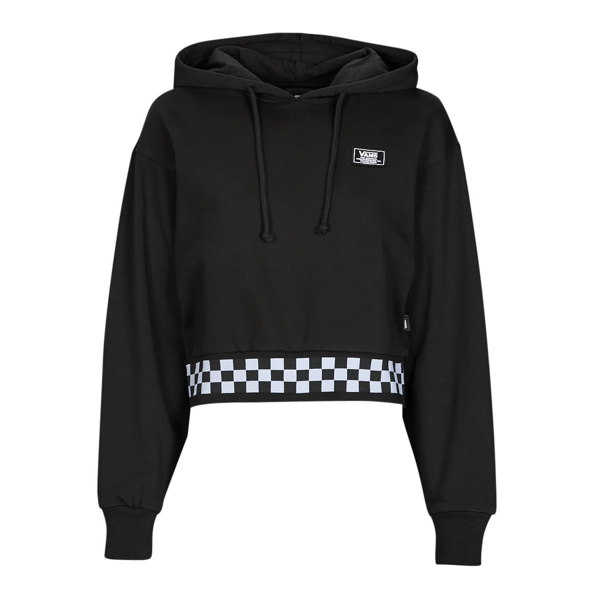 Vans BOOM BOOM CHECK HOODIE Černá