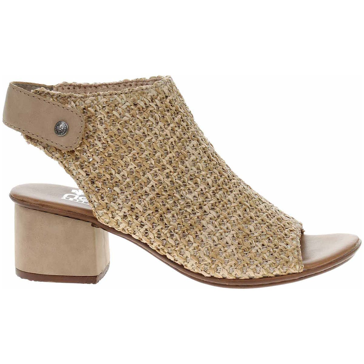 Rieker Dámské sandály 64670-60 beige Béžová