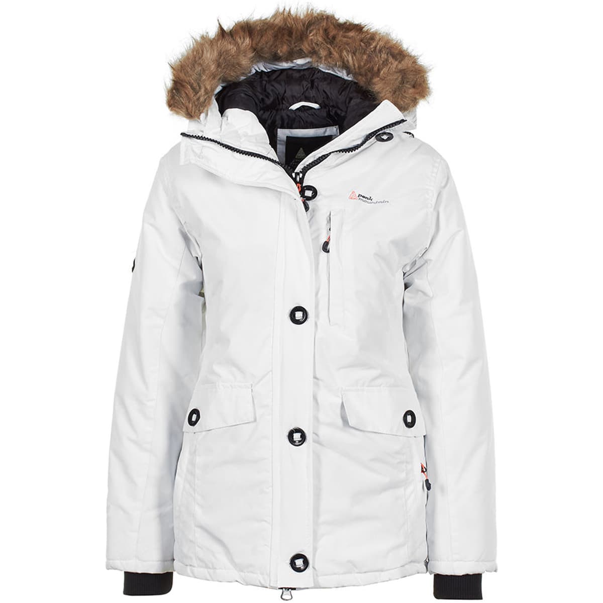 Peak Mountain Parka de ski femme ALAVA Bílá