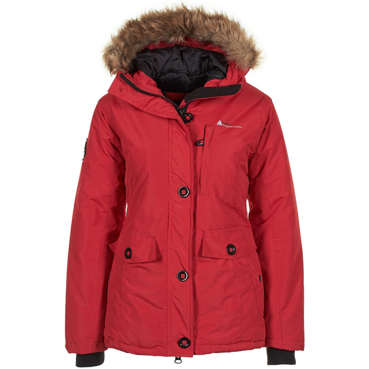 Peak Mountain Parka de ski femme ALAVA Červená