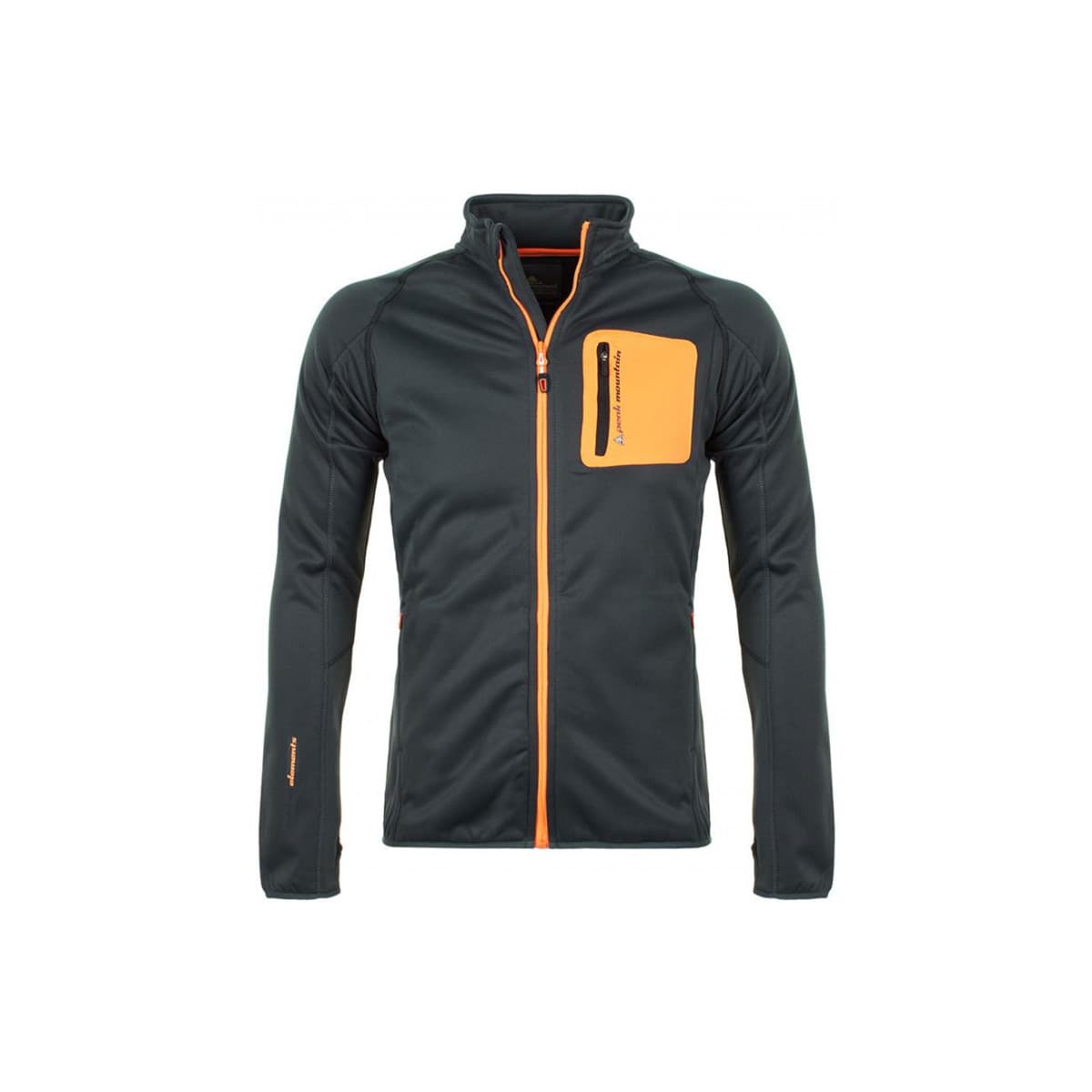 Peak Mountain Blouson polarshell homme CEMANO Šedá