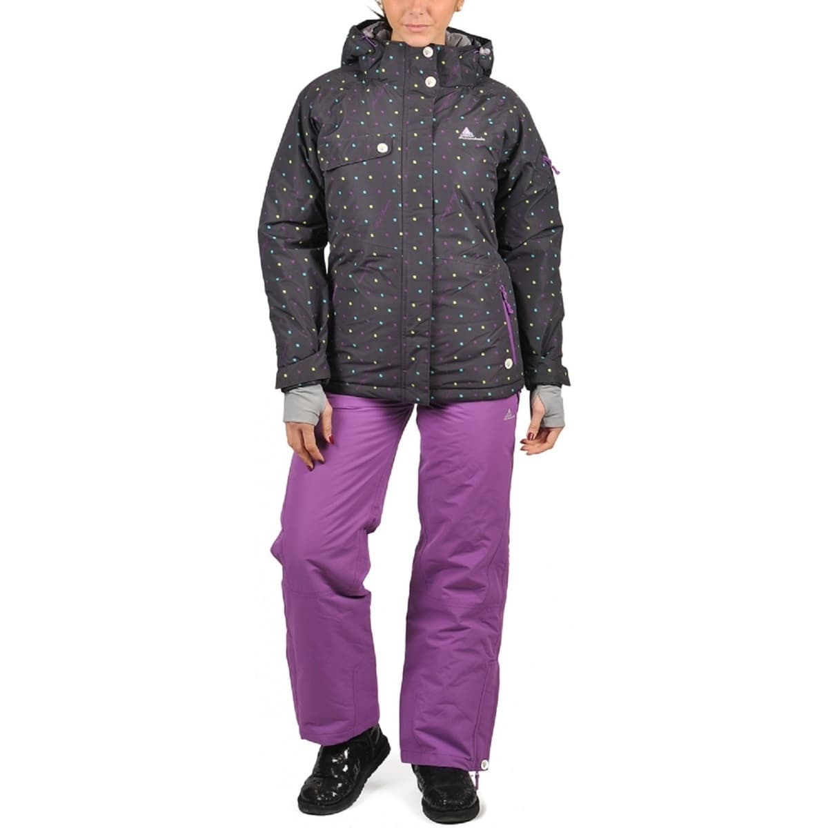 Peak Mountain Ensemble de ski femme AVIM Černá