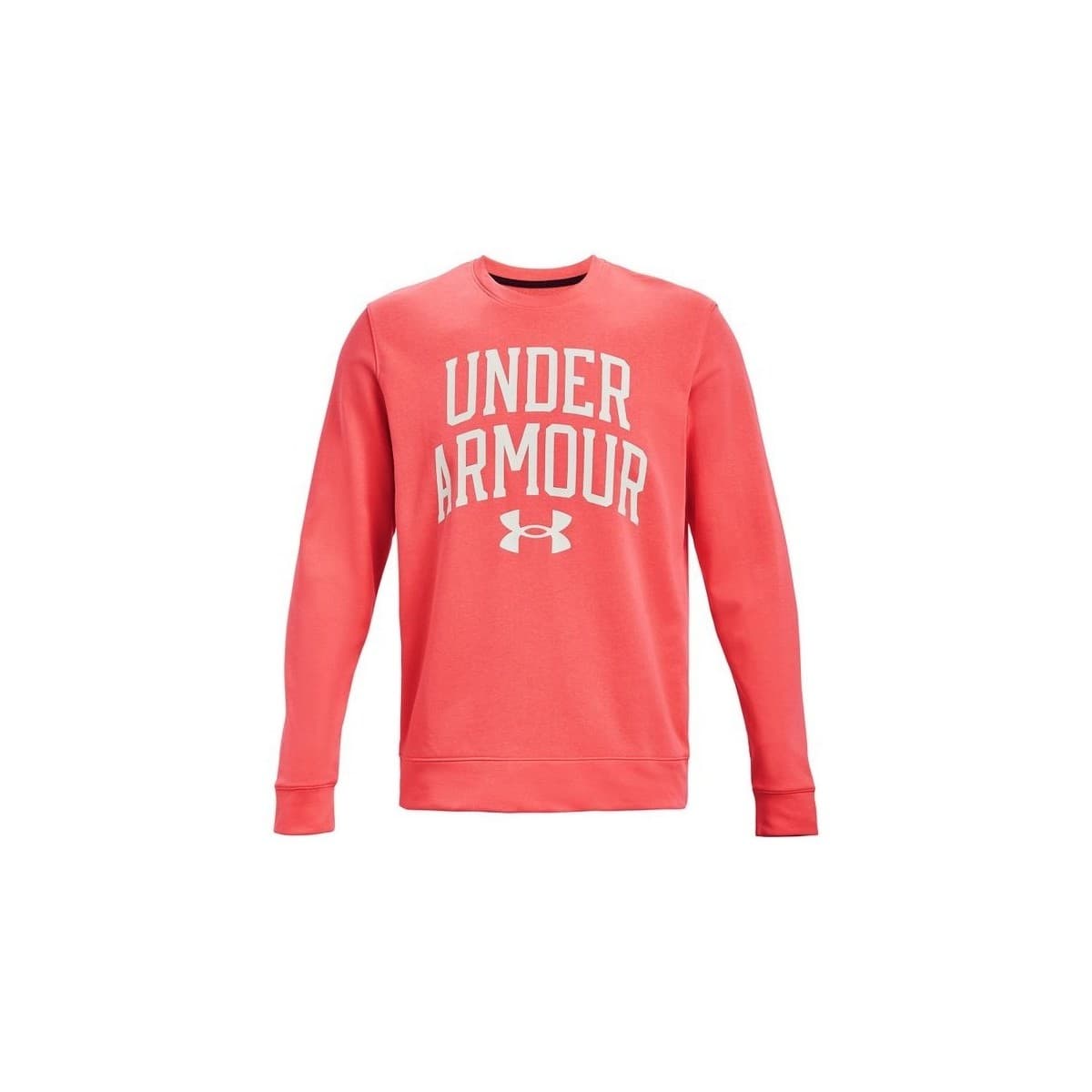 Under Armour Rival Terry Crew Růžová
