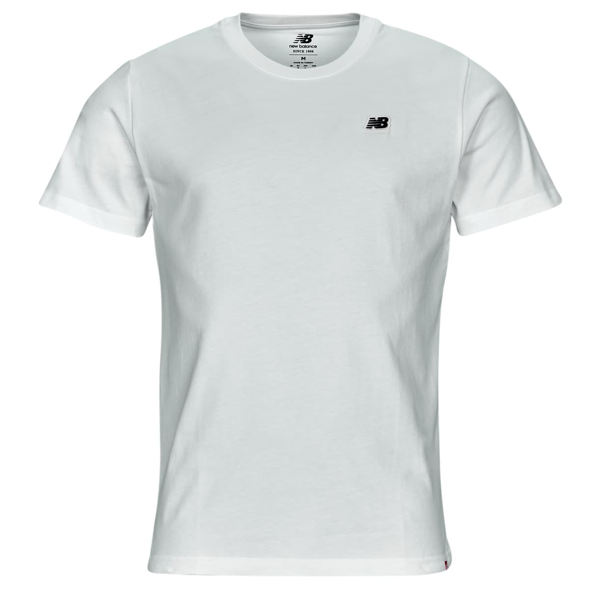 New Balance SMALL LOGO TEE Bílá