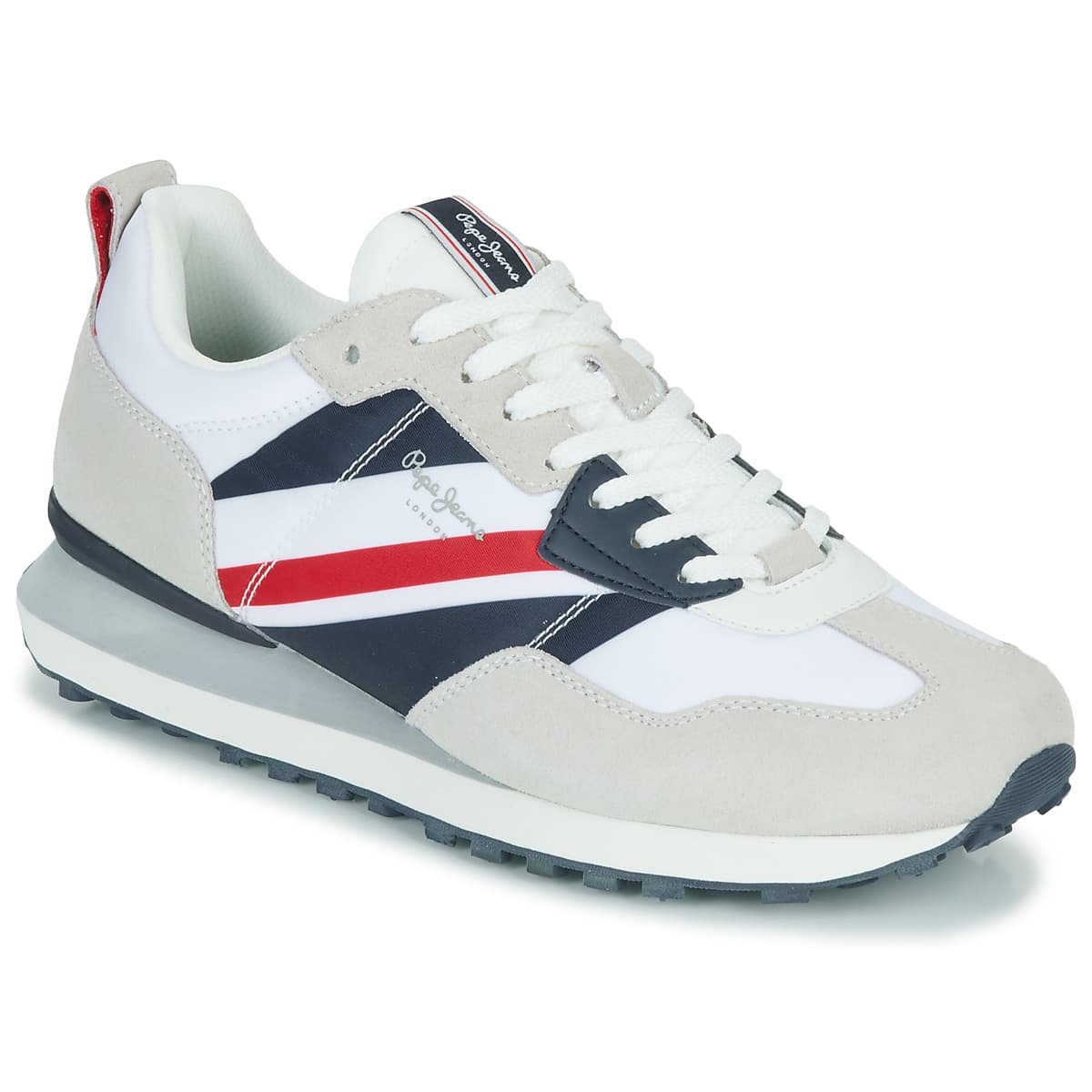 Pepe jeans FOSTER MAN PRINT SS23 Bílá