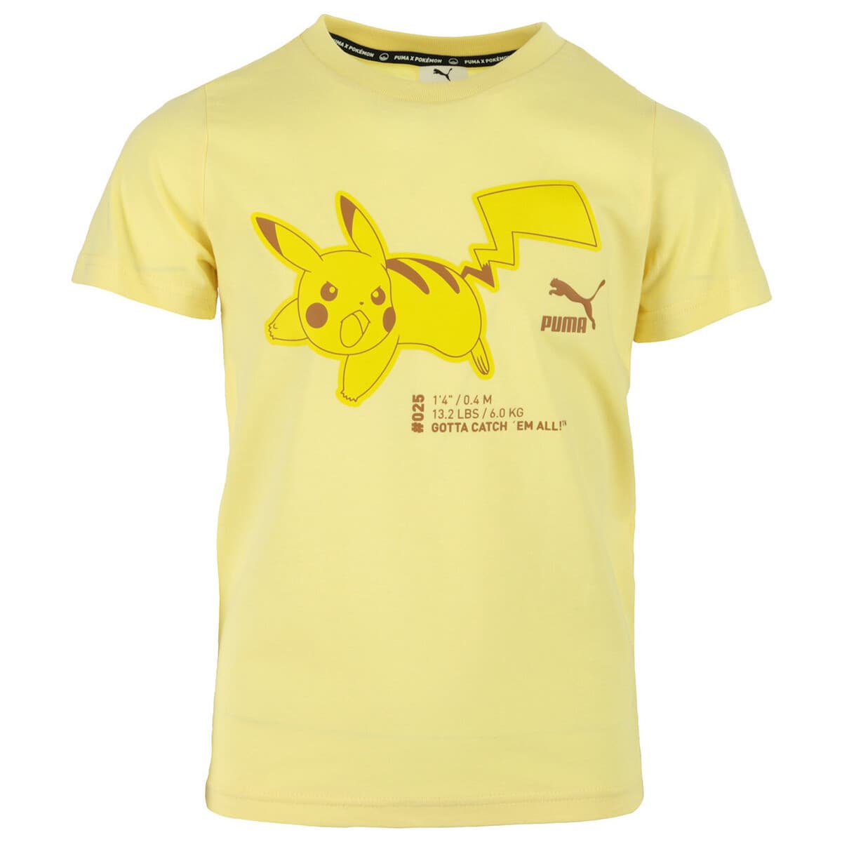 Puma Pokemon Tee Kids Žlutá