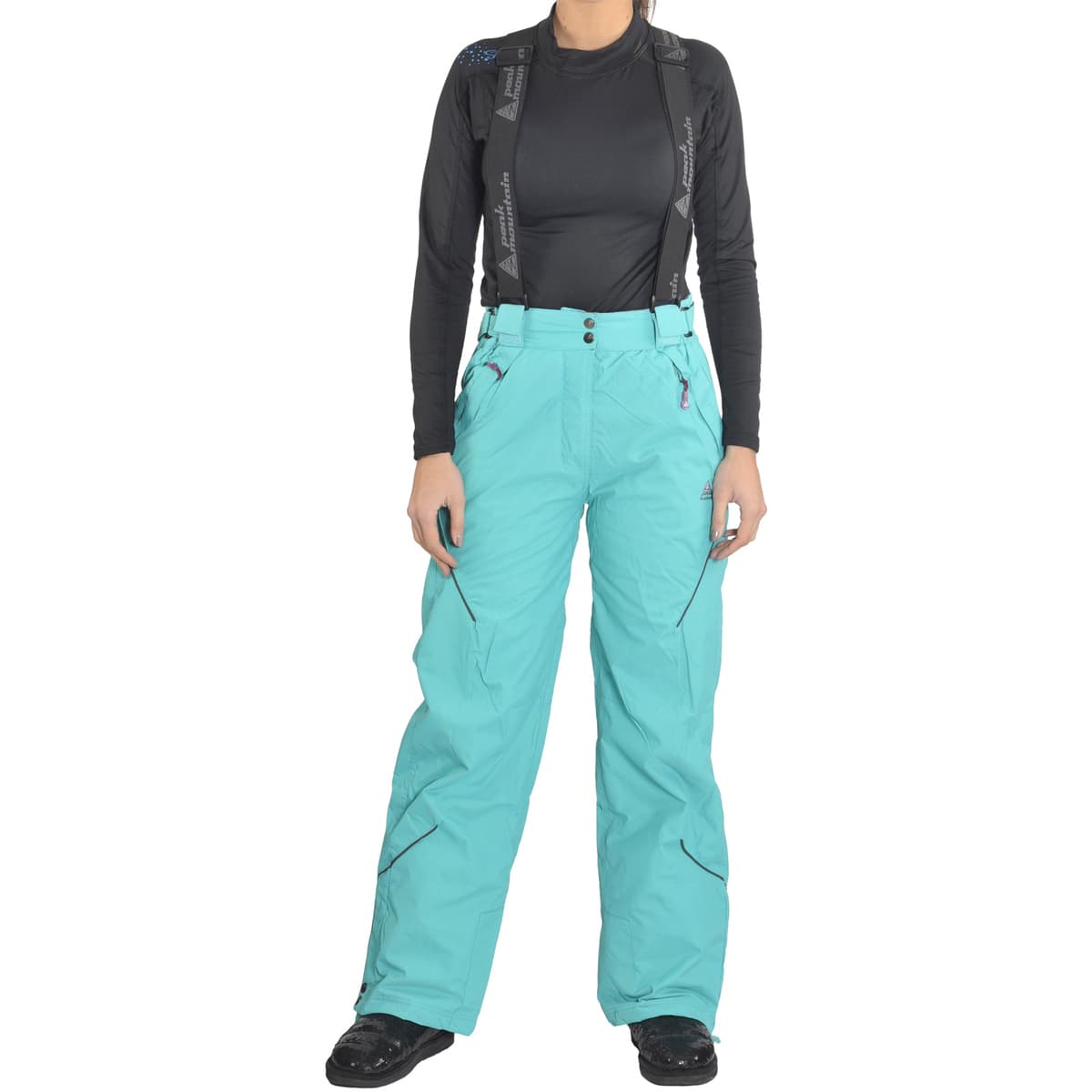 Peak Mountain Pantalon de ski femme APIX Zelená