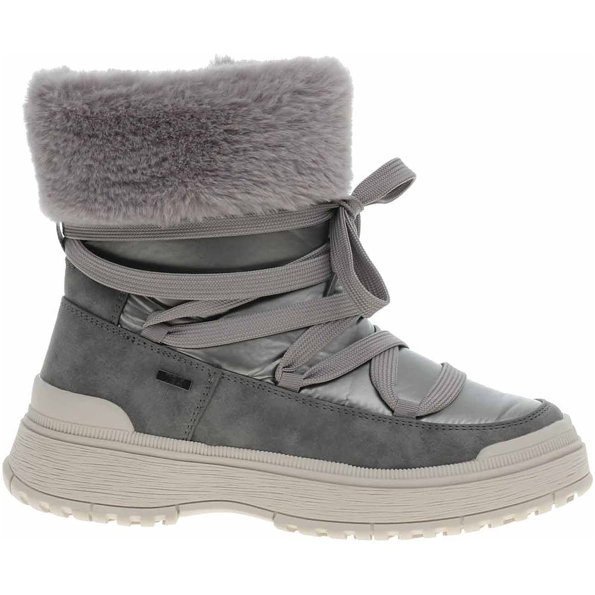 Caprice Dámské sněhule 9-26214-41 dk grey comb Šedá