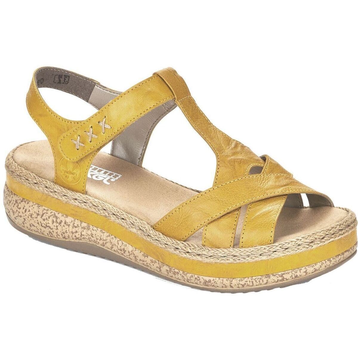 Rieker V0919 Žlutá