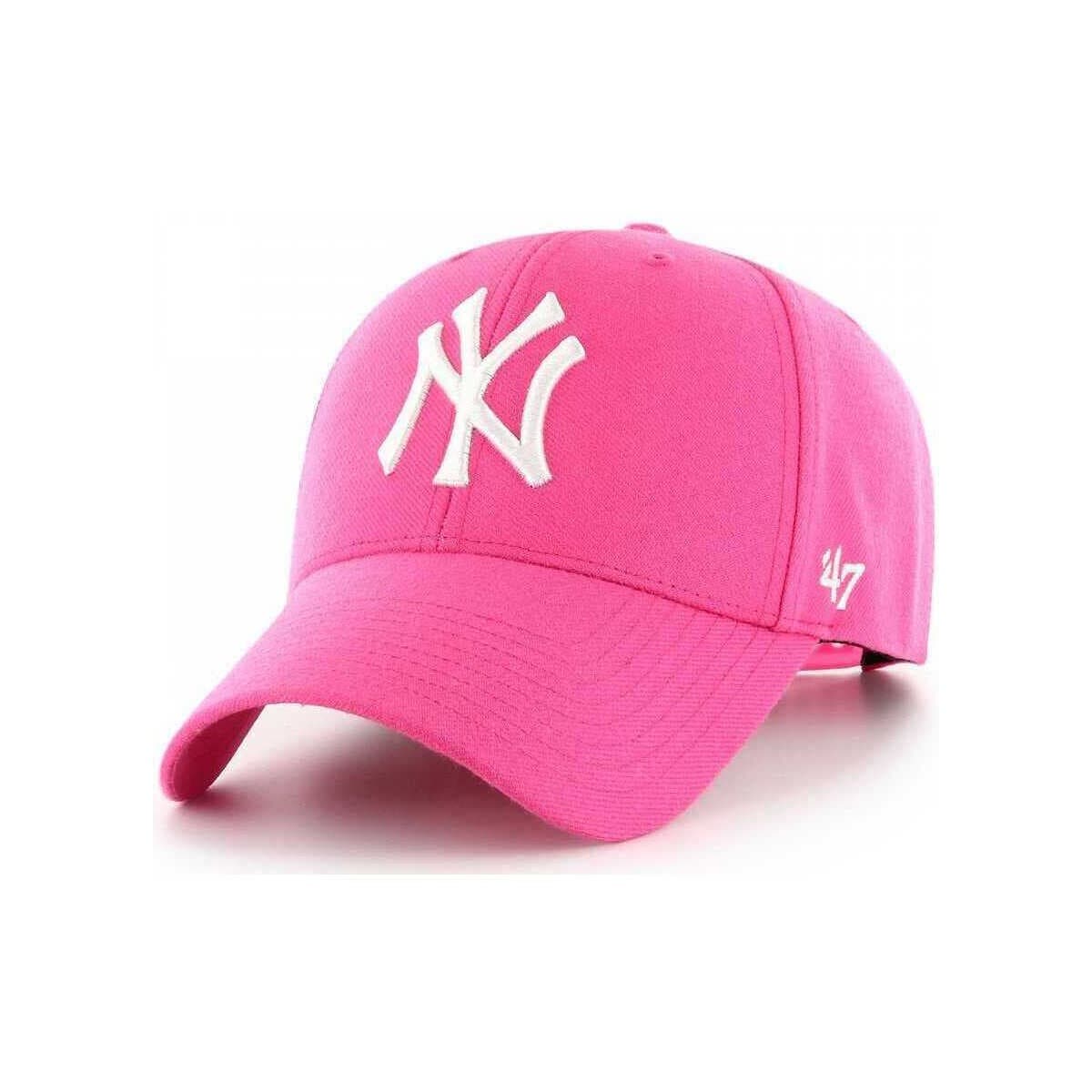 '47 Brand Cap mlb new york yankees mvp snapback Růžová