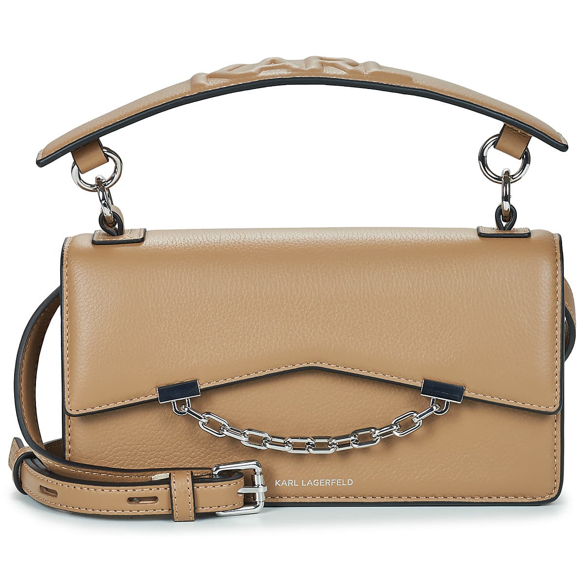 Karl Lagerfeld K/SEVEN GRAINY CB Hnědá