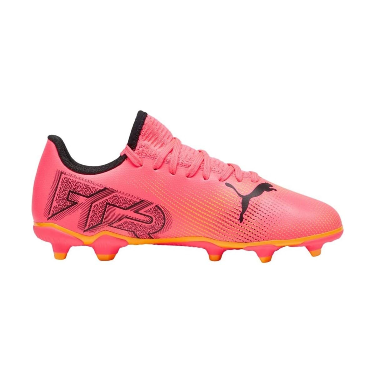 Puma Future 7 Play Fg ag Jr Oranžová