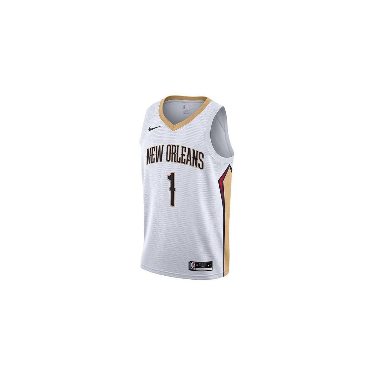 Nike Nba New Orleans Pelicans Zion Williamson Association Edition Bílá