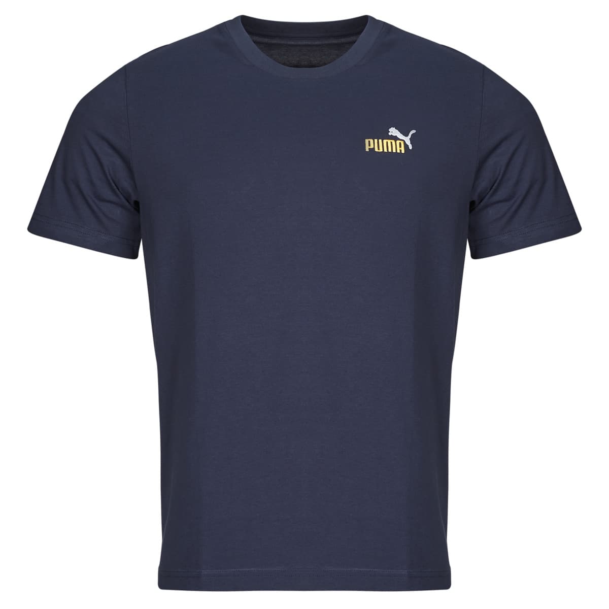 Puma ESS 2 COLOR SMALL LOGO TEE Tmavě modrá