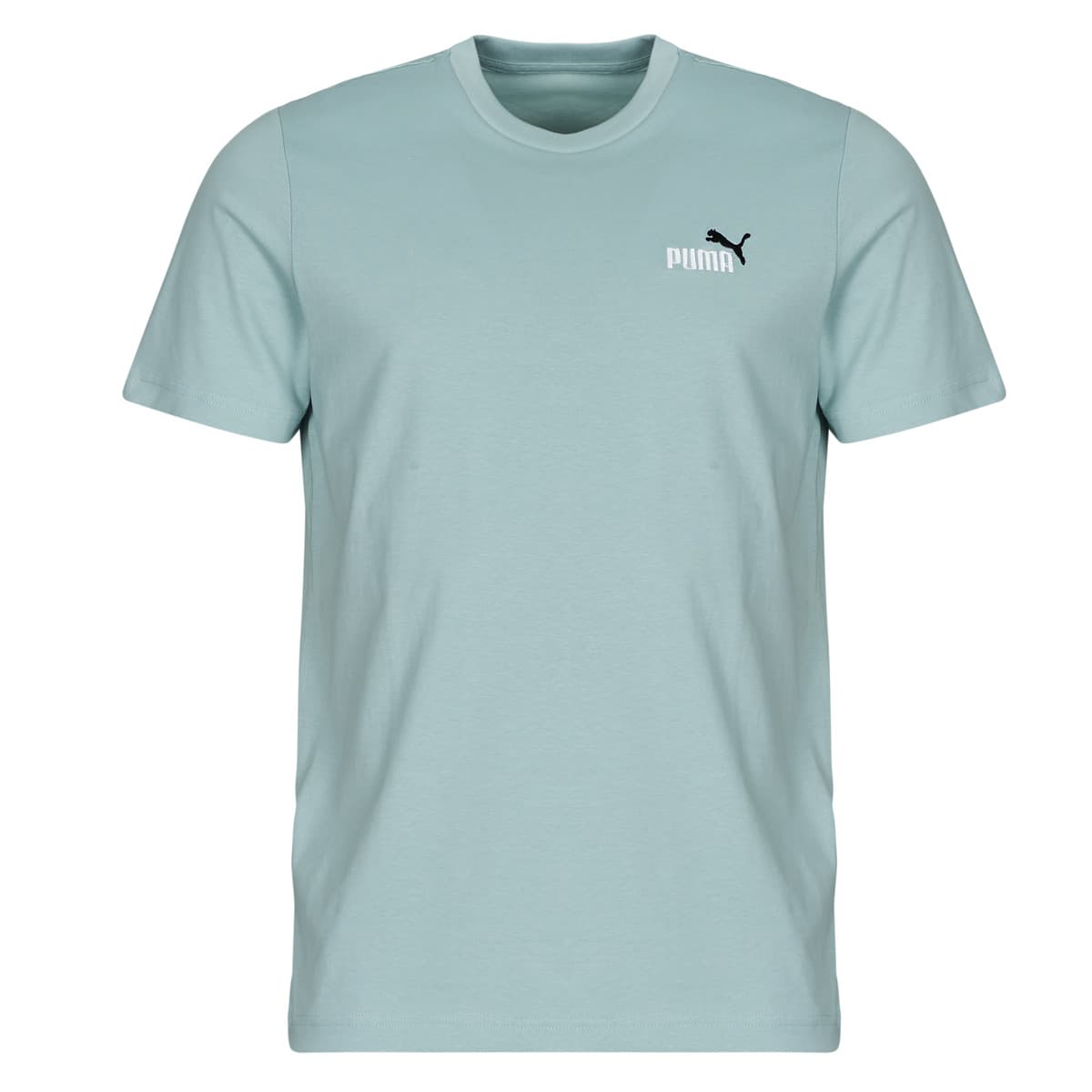 Puma ESS 2 COLOR SMALL LOGO TEE Modrá