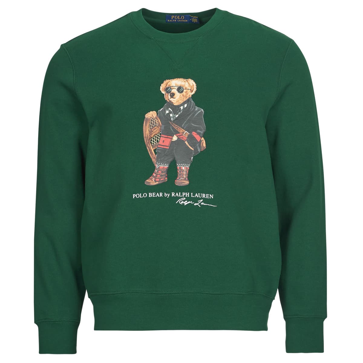 Polo Ralph Lauren SWEATSHIRT COL ROND POLO BEAR RALPH LAUREN Zelená