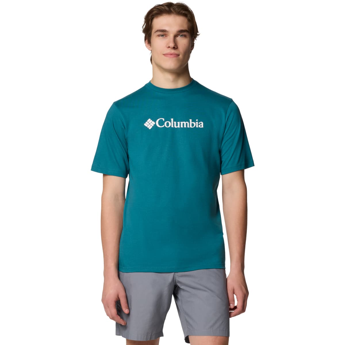 Columbia CSC Basic Logo SS Tee Zelená