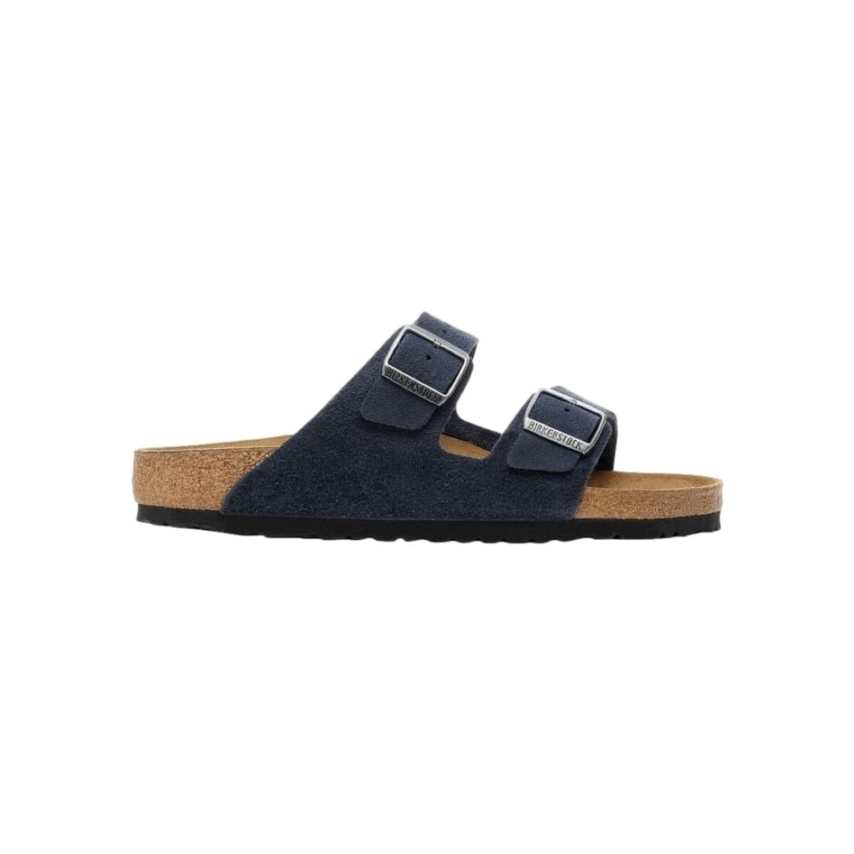 BIRKENSTOCK Arizona Suede Leather Narrow - New Navy Modrá