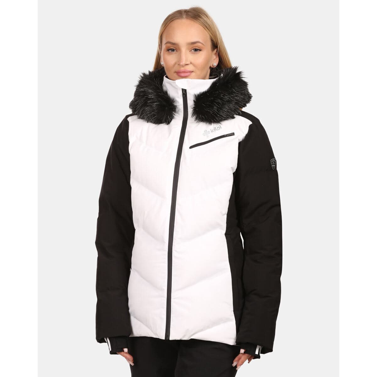 Kilpi Dámská lyžařská bunda SKIMMIA-W Bílá