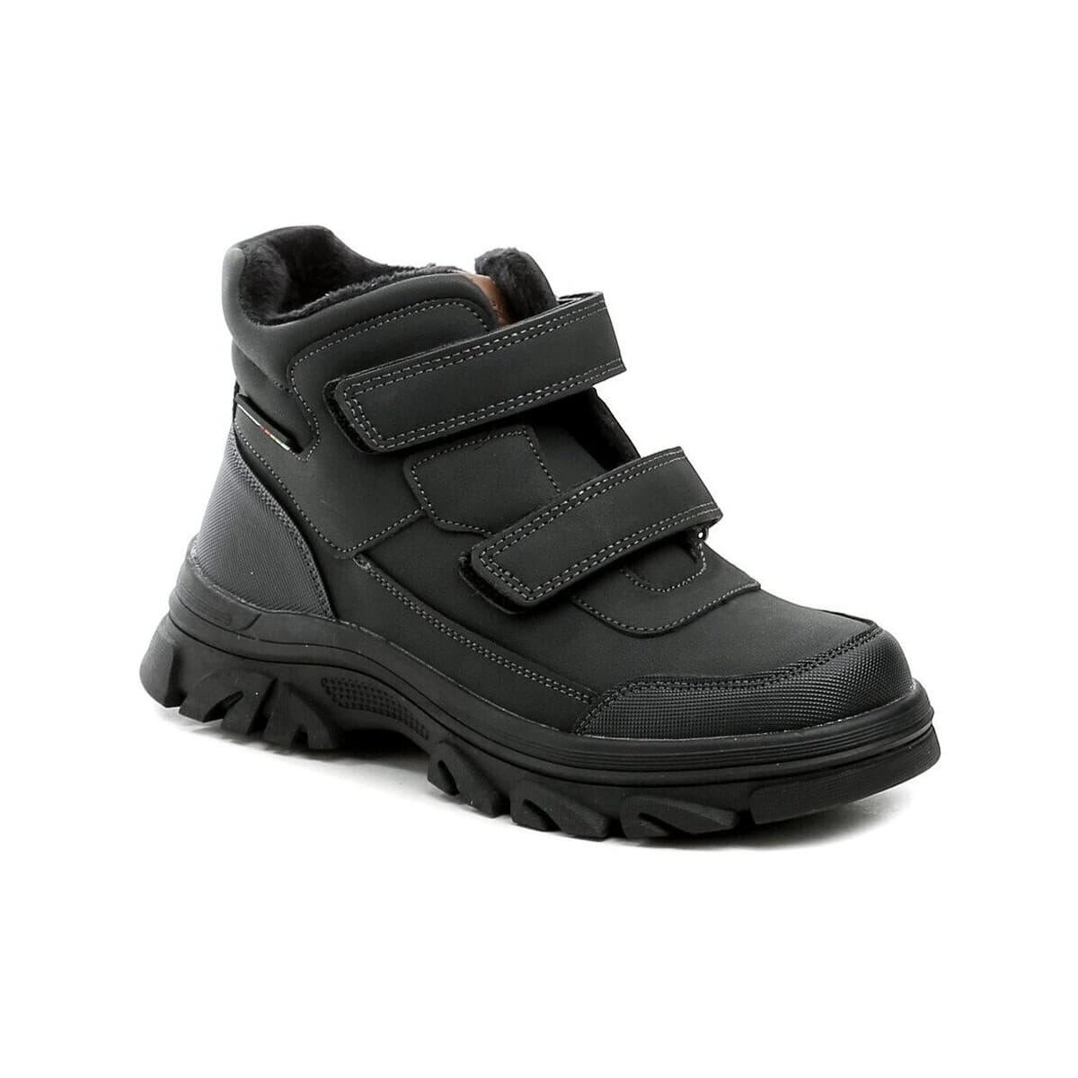 American Club XD137 černé dětské zimní boty Černá