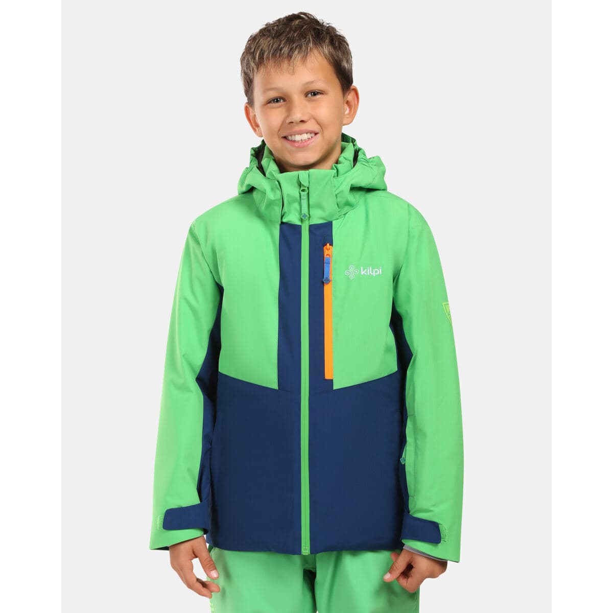 Kilpi Chlapecká lyžařská bunda DENVER-JB Zelená